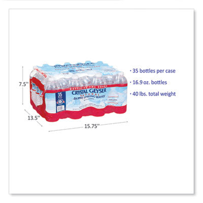 Alpine Spring Water 16.9 oz Bottle, 24/Carton Flipcost Flipcost