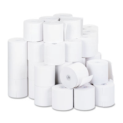 Impact and Inkjet Print Bond Paper Rolls, 0.5" Core, 2.75" x 190 ft, White, 50/Carton Flipcost Flipcost