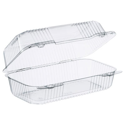 StayLock Clear Hinged Lid Containers, 5.4 x 9 x 3.5, Clear, Plastic, 250/Carton Flipcost Flipcost