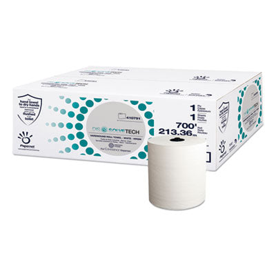 Papernet® DissolveTech Paper Towel, 1-Ply, 7.5" x 700 ft, White, 6 Rolls/Carton Flipcost Flipcost