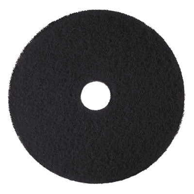 3M™ Low-Speed High Productivity Floor Pads 7300, 18" Diameter, Black, 5/Carton Flipcost Flipcost