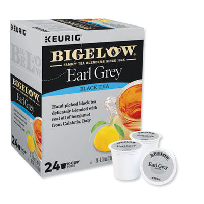 Bigelow® Bergamot Earl Grey Tea K-Cup Pack, 24/Box, 4 Box/Carton Flipcost Flipcost