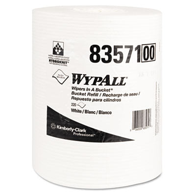 WypAll® X70 Wipers in a Bucket Refills, No Bucket, 13 x 10, White, 220/Rolls, 3 Rolls/Carton Flipcost Flipcost