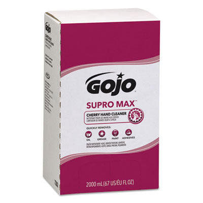 SUPRO MAX Hand Cleaner, Cherry, 2,000 mL Refill, 4/Carton Flipcost Flipcost