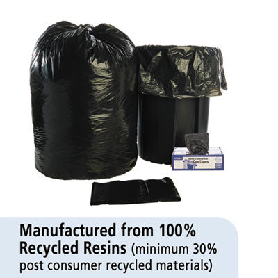 Stout® by Envision™ Total Recycled Content Plastic Trash Bags, 60 gal, 1.5 mil, 36" x 58", Brown/Black, 100/Carton Flipcost Flipcost