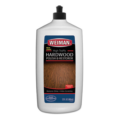 WEIMAN® High Traffic Hardwood Polish and Restorer, 32 oz Squeeze Bottle, 6/Carton Flipcost Flipcost