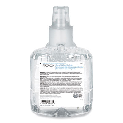 PROVON® Clear and Mild Foam Hand Wash Unscented, 1,200 mL Refill, 2/Carton Flipcost Flipcost