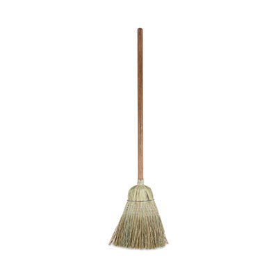 Boardwalk® Corn/Fiber Brooms, Corn/Synthetic Fiber Bristles, 60" Overall Length, Gray/Natural, 6/Carton Flipcost Flipcost