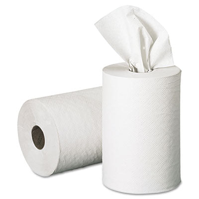 Georgia Pacific® Professional Sustainable recycled paper towels, 1-Ply, 7.88" x 350 ft, White, 12 Rolls/Carton Flipcost Flipcost