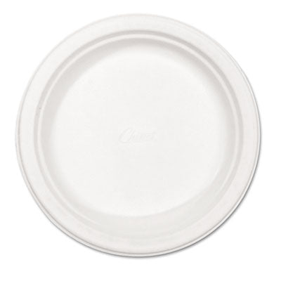 Disposable Microwaveable Paper Dinnerware, Plate, 8.75" dia, White, 500/Carton Flipcost Flipcost