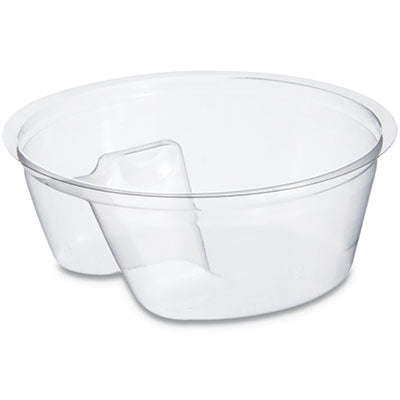 Clear Single Compartment Cup Insert, 3.5 oz, 1,000/Carton Flipcost Flipcost