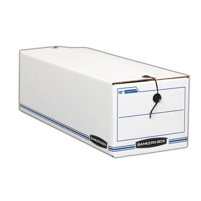 LIBERTY Check and Form Boxes, 9" x 24.25" x 7.5", White/Blue, 12/Carton Flipcost Flipcost