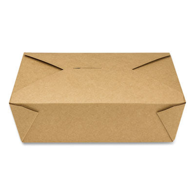 Reclosable Kraft Take-Out Box, 76 oz, Paper, 200/Carton Flipcost Flipcost