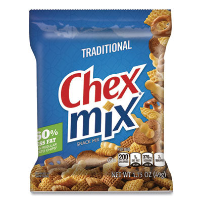 Traditional Snack Mix Packs for Quick Bites1.75 oz Snack Pack, 60 Packs/Carton Flipcost Flipcost