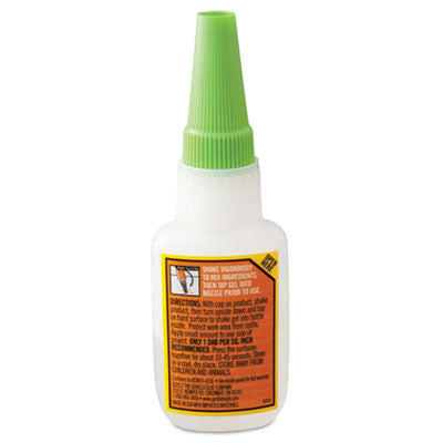 Super Glue Gel, 0.53 oz, Dries Clear, 4/Carton Flipcost Flipcost