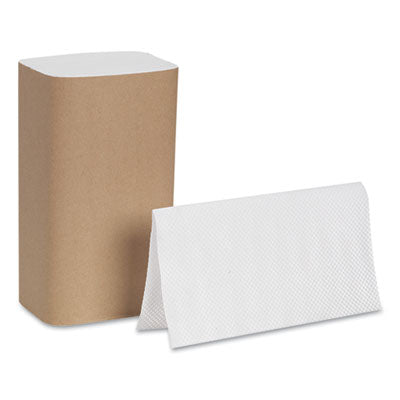 Pacific Blue Basic S-Fold Paper Towels, 1-Ply, 10.25 x 9.25, White, 250/Pack, 16 Packs/Carton Flipcost Flipcost