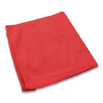 Lightweight Microfiber Cleaning Cloths, 16 x 16, Red, 240/Carton Flipcost Flipcost