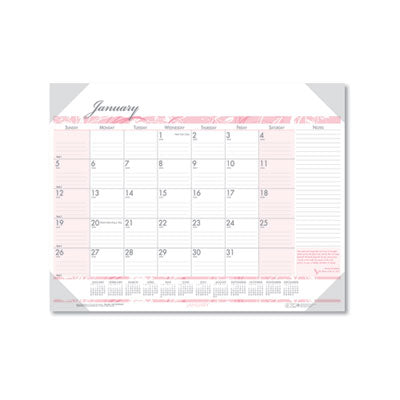 Recycled Breast Cancer Awareness Calendar Artwork, 22 x 17, Black Binding/Corners,12-Month (Jan-Dec): 2024 Flipcost Flipcost