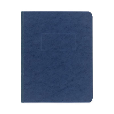 Pressboard Report Cover with Tyvek Reinforced Hinge, Two-Piece Prong Fastener, 3" Capacity, 8.5 x 11, Dark Blue/Dark Blue Flipcost Flipcost