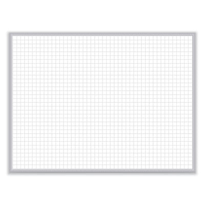 Durable Non-Magnetic Whiteboard with Aluminum Frame, 24 x 17.81, White Surface, Satin Aluminum Frame Flipcost Flipcost