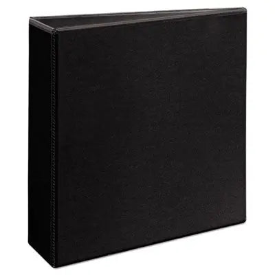 Durable View Binder with DuraHinge and EZD Rings, 3 Rings, 3" Capacity, 11 x 8.5, Black, (9700) Flipcost Flipcost