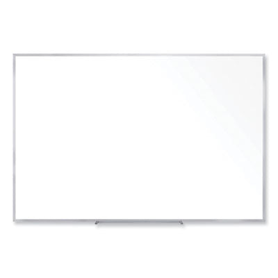 Durable Whiteboard Aluminum Frame, 72.63 x 48.47, White Surface, Satin Aluminum Frame Flipcost Flipcost