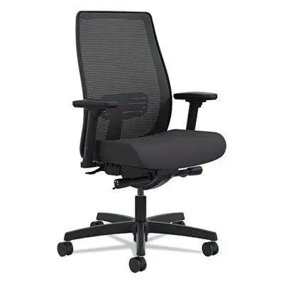 Endorse Mesh Mid-Back Work Chair, Supports Up to 300 lb, 17.5" to 21.75" Seat Height, Black Flipcost Flipcost