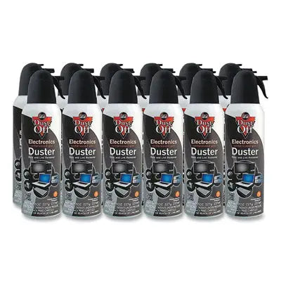 FALCON SAFETY Disposable Compressed Air Duster, 7 oz Can, Dozen Flipcost Flipcost