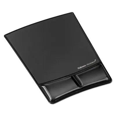 Fellowes® Gel Wrist Support with Attached Mouse Pad, 8.25 x 9.87, Black Flipcost Flipcost