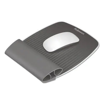Fellowes® I-Spire Wrist Rocker Mouse Pad with Wrist Rest, 7.81 x 10, Gray Flipcost Flipcost