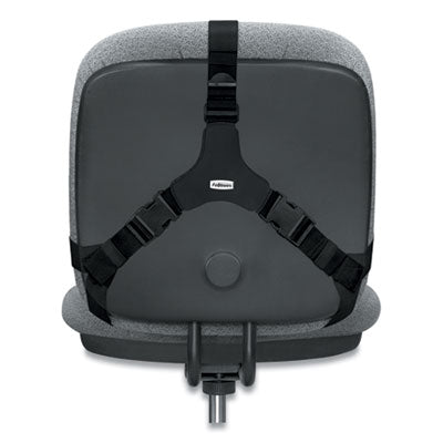 Fellowes® Professional Series Back Support with Microban Protection, 15 x 2 x 14.5, Black Flipcost Flipcost