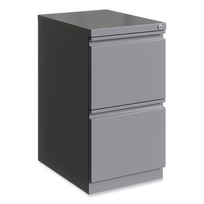 Full-Width Pull 20 Deep Arctic Silver Mobile Pedestal File, Box/Box/File, Letter,  15x19.88x27.75,Ships in 4-6 Business Days Flipcost Flipcost