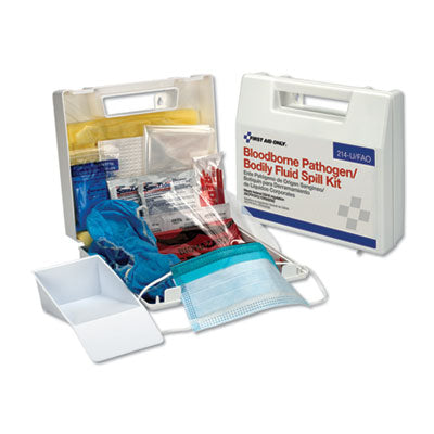 First Aid Only™ BBP Spill Cleanup Kit, 2.5 x 9 x 8 Flipcost Flipcost