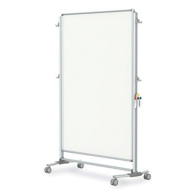 Flexible Magnetic Whiteboard Partition, 52.38 x 76.13 x 21.38, White Flipcost Flipcost