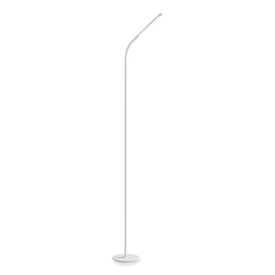 Gooseneck LED Floor Lamp 60" Tall, White Flipcost Flipcost