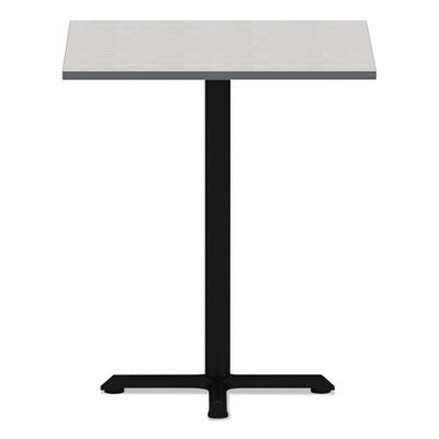 Reversible Laminate Table Top, Square, 35.38w x 35.38d, White/Gray Flipcost Flipcost