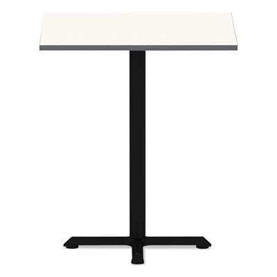 Reversible Laminate Table Top, Square, 35.38w x 35.38d, White/Gray Flipcost Flipcost