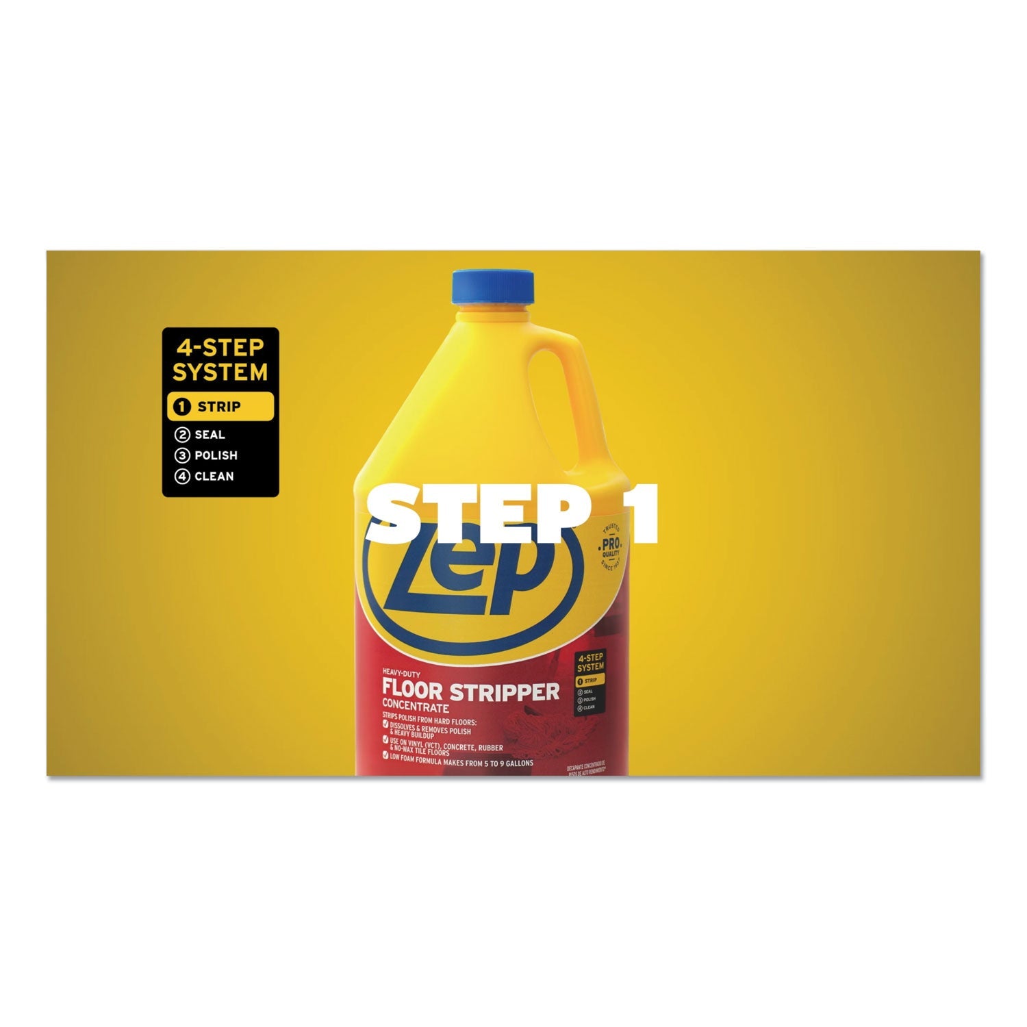 Zep Commercial® Floor Stripper, 1 gal Bottle