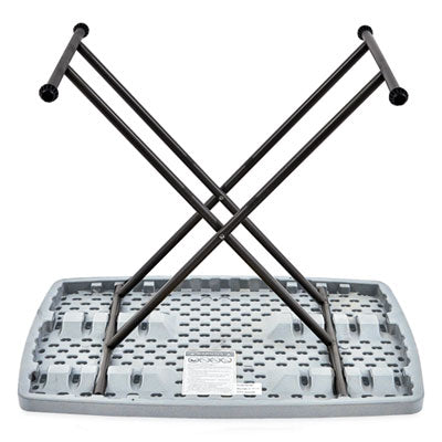 Iceberg IndestrucTable Classic Personal Folding Table Charcoal | Flipcost.com Flipcost Flipcost