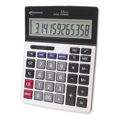 Innovera® 15968 Profit Analyzer Calculator, 12-Digit LCD Flipcost Flipcost