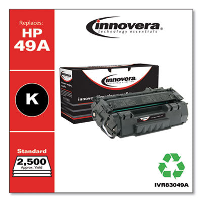 Innovera® Remanufactured Black Toner, Replacement for 49A (Q5949A), 2,500 Page-Yield Flipcost Flipcost