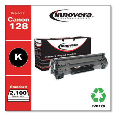 Innovera® Remanufactured black toner cartridge, Replacement for 128 (3500B001AA), 2,100 Page-Yield Flipcost Flipcost