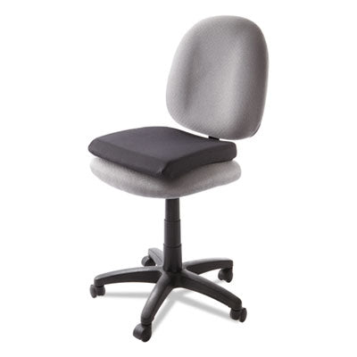 Kensington® Comfortable Memory Foam Seat Rest, 13.5 x 14.5 x 2, Black Flipcost Flipcost