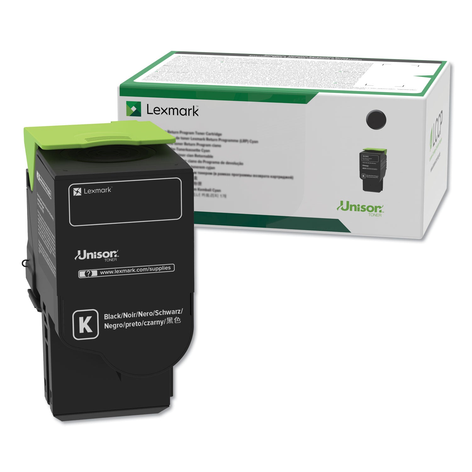 Lexmark™ C2310K0 Toner, 1,000 Page-Yield, Black