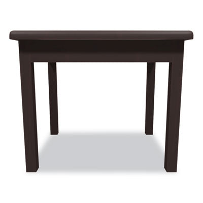 Laminate Mahogany Occasional Table, Rectangular, 24w x 20d x 20h Flipcost Flipcost