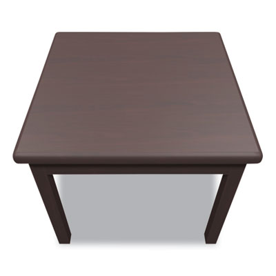 Laminate Mahogany Square Occasional Table, 24w x 24d x 20h Flipcost Flipcost