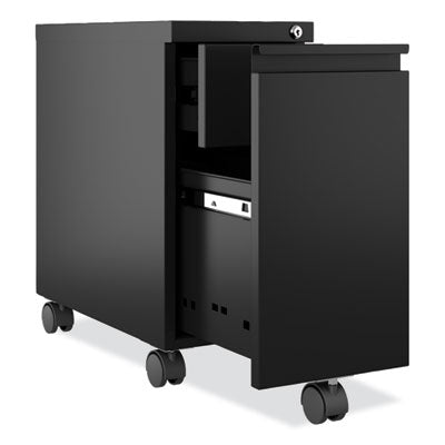 Zip Mobile Pedestal File Legal/Letter, 1-Drawer, File, Black, 10 x 19.88 x 21.75, Ships in 4-6 Business Days Flipcost Flipcost