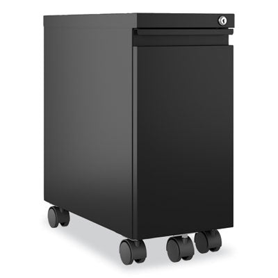 Zip Mobile Pedestal File Legal/Letter, 1-Drawer, File, Black, 10 x 19.88 x 21.75, Ships in 4-6 Business Days Flipcost Flipcost