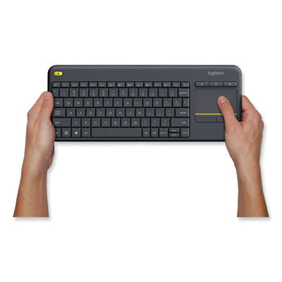 Logitech® Wireless Touch Keyboard K400 Plus, Black Flipcost Flipcost