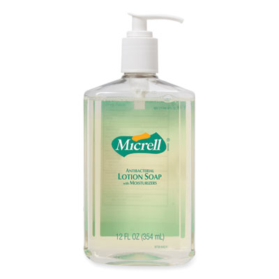 MICRELL® Antibacterial Lotion Soap, Light Scent, 12 oz Pump Bottle Flipcost Flipcost